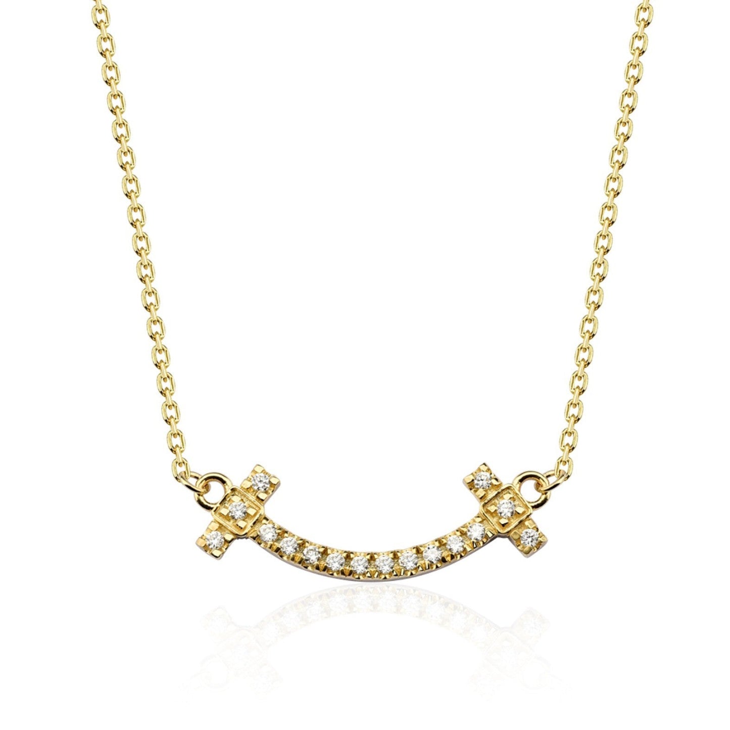 Diamond Smile Necklace