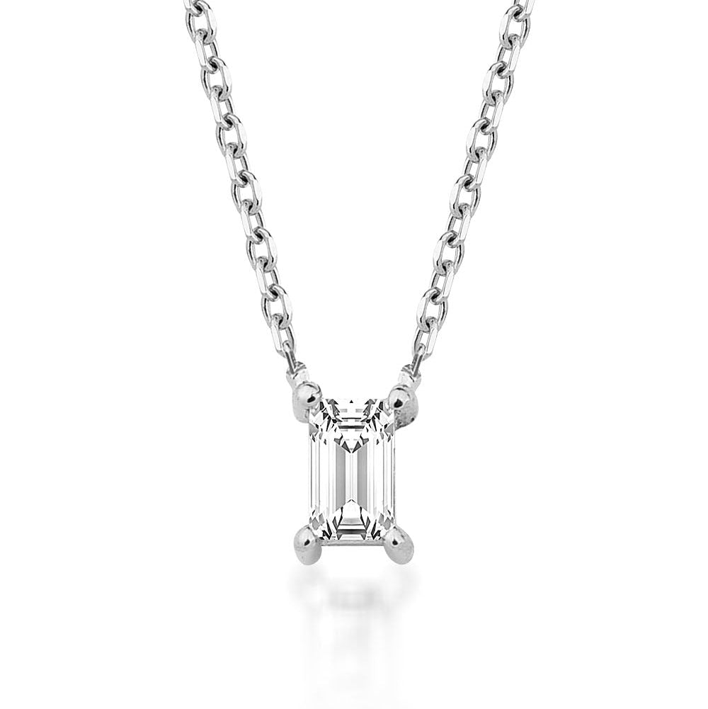 DROCK Emerald Diamond Necklace