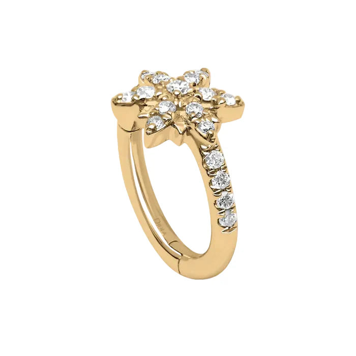 Djula Star Huggie Piercing