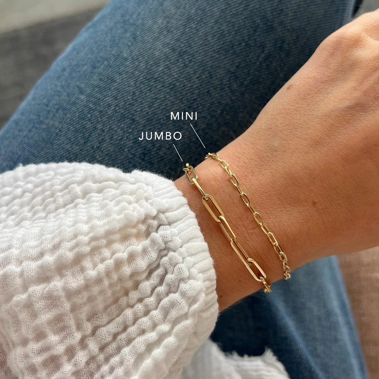 EF-Collection Mini Link Chain Bracelet