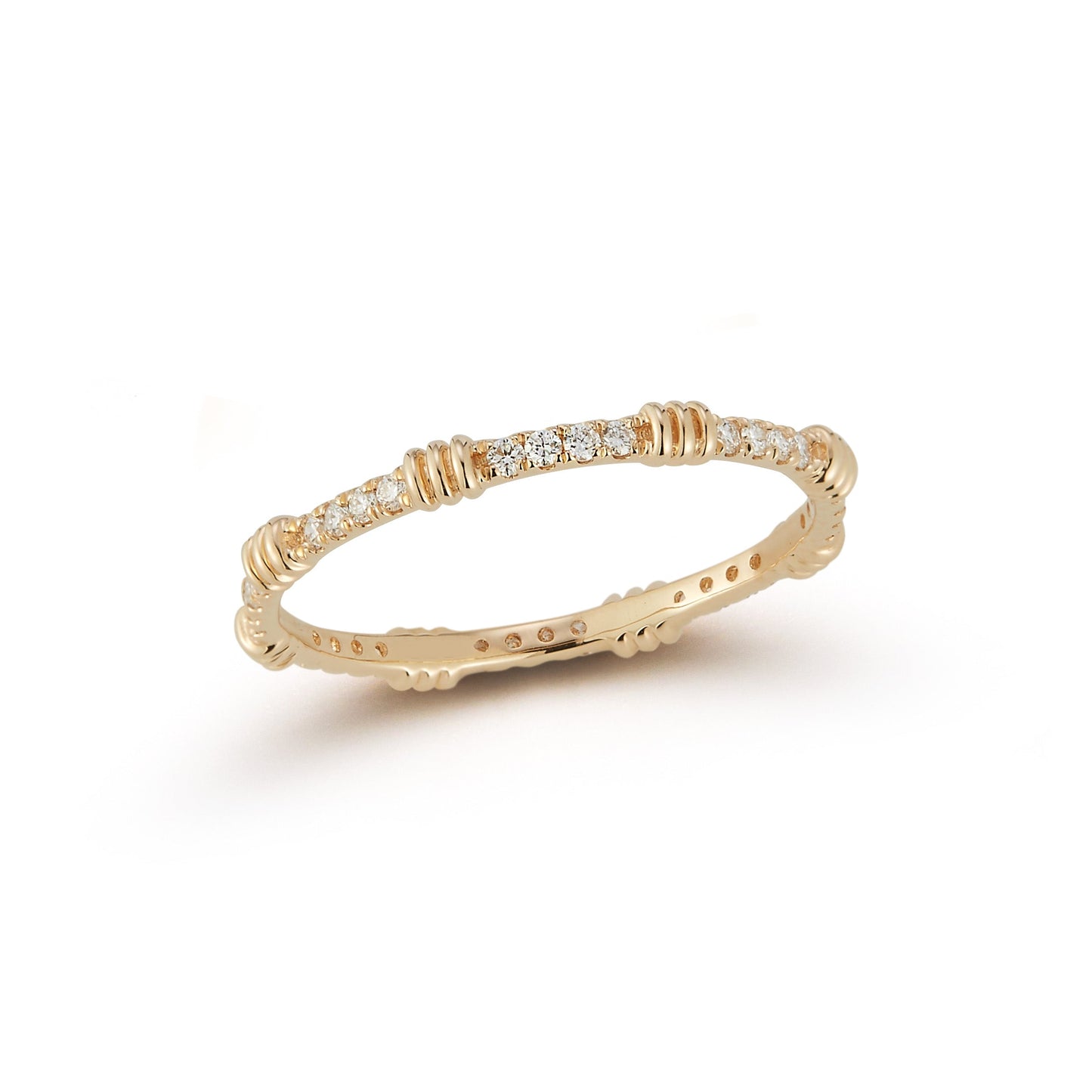 DRD Teddi Paige Coil & Pavé Eternity Ring