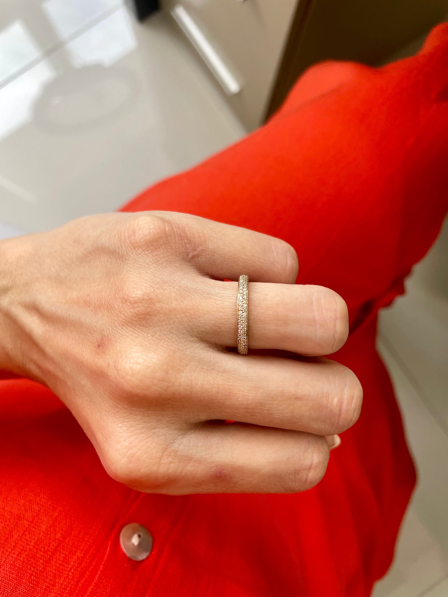DRD Pavé Eternity Band