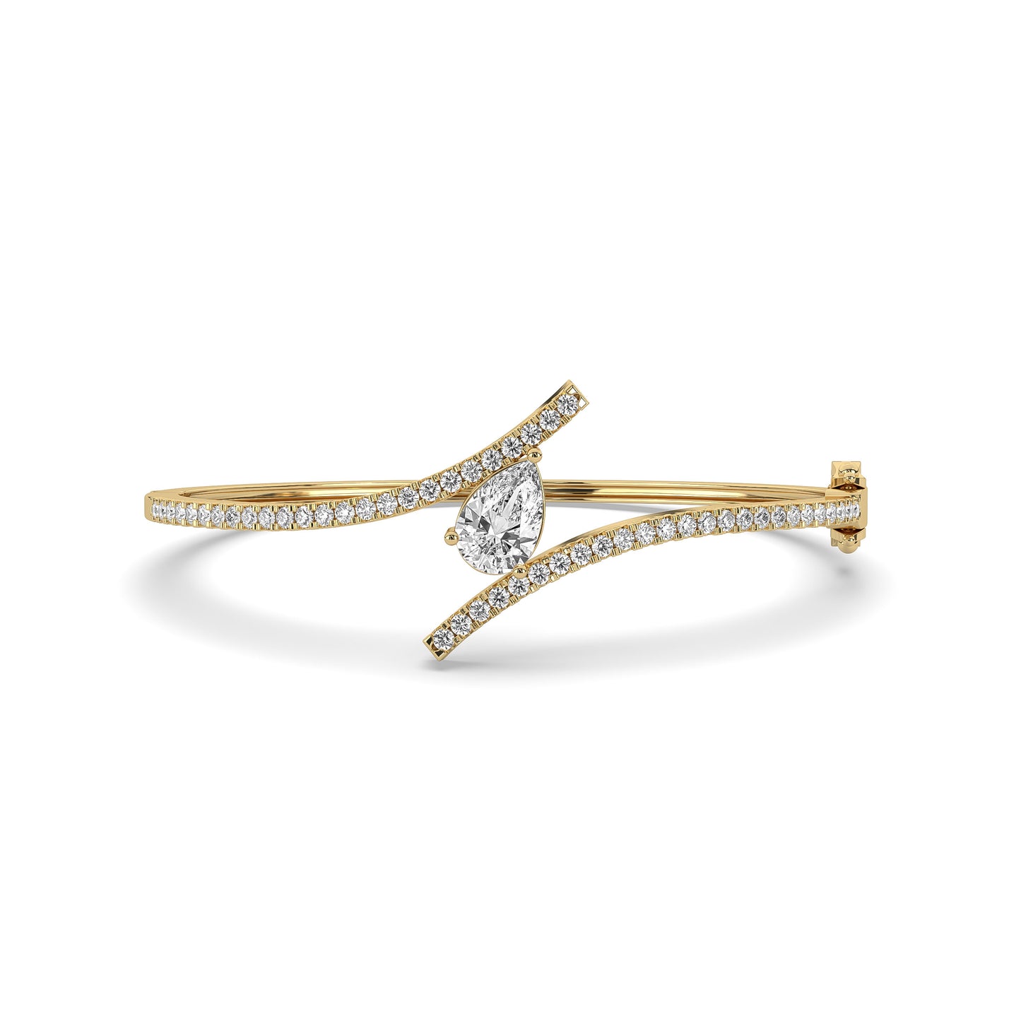 Pear Diamond Kelly Cuff
