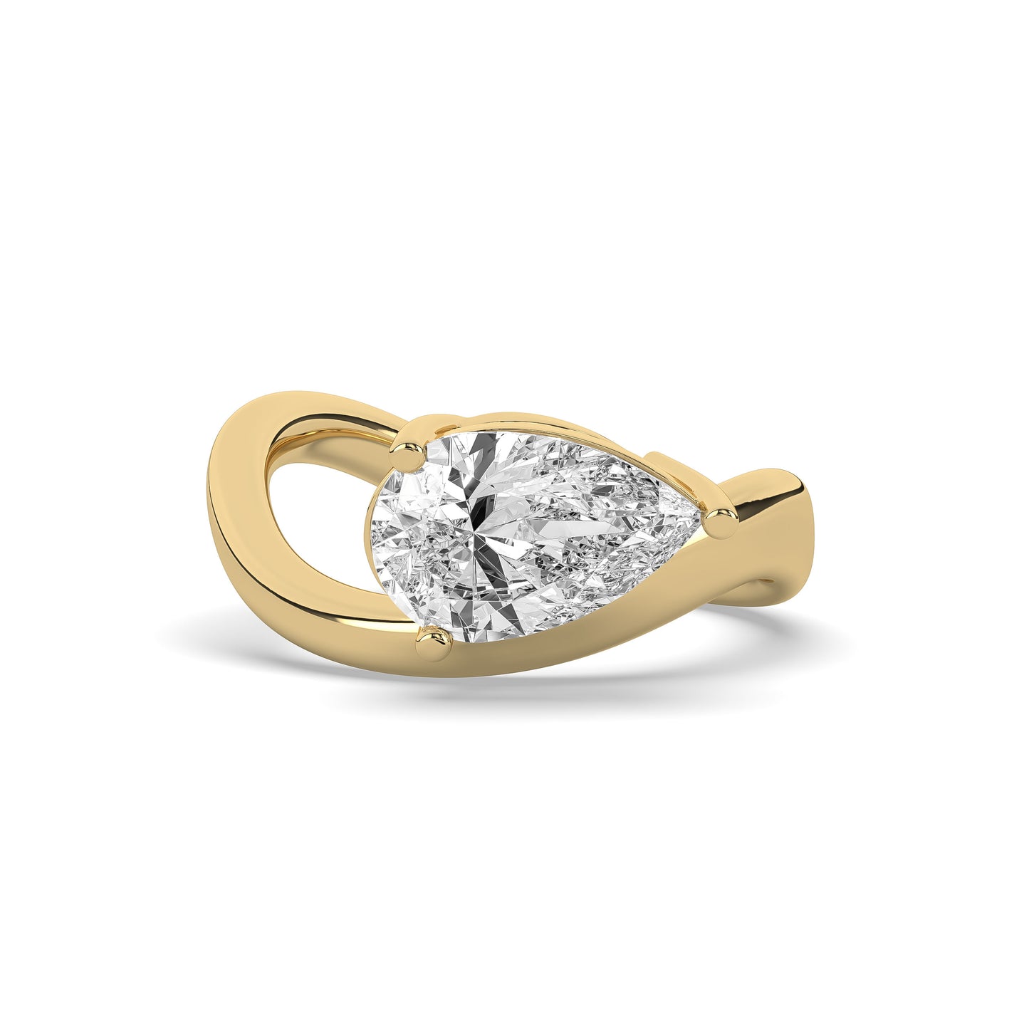 Wave Signet Ring