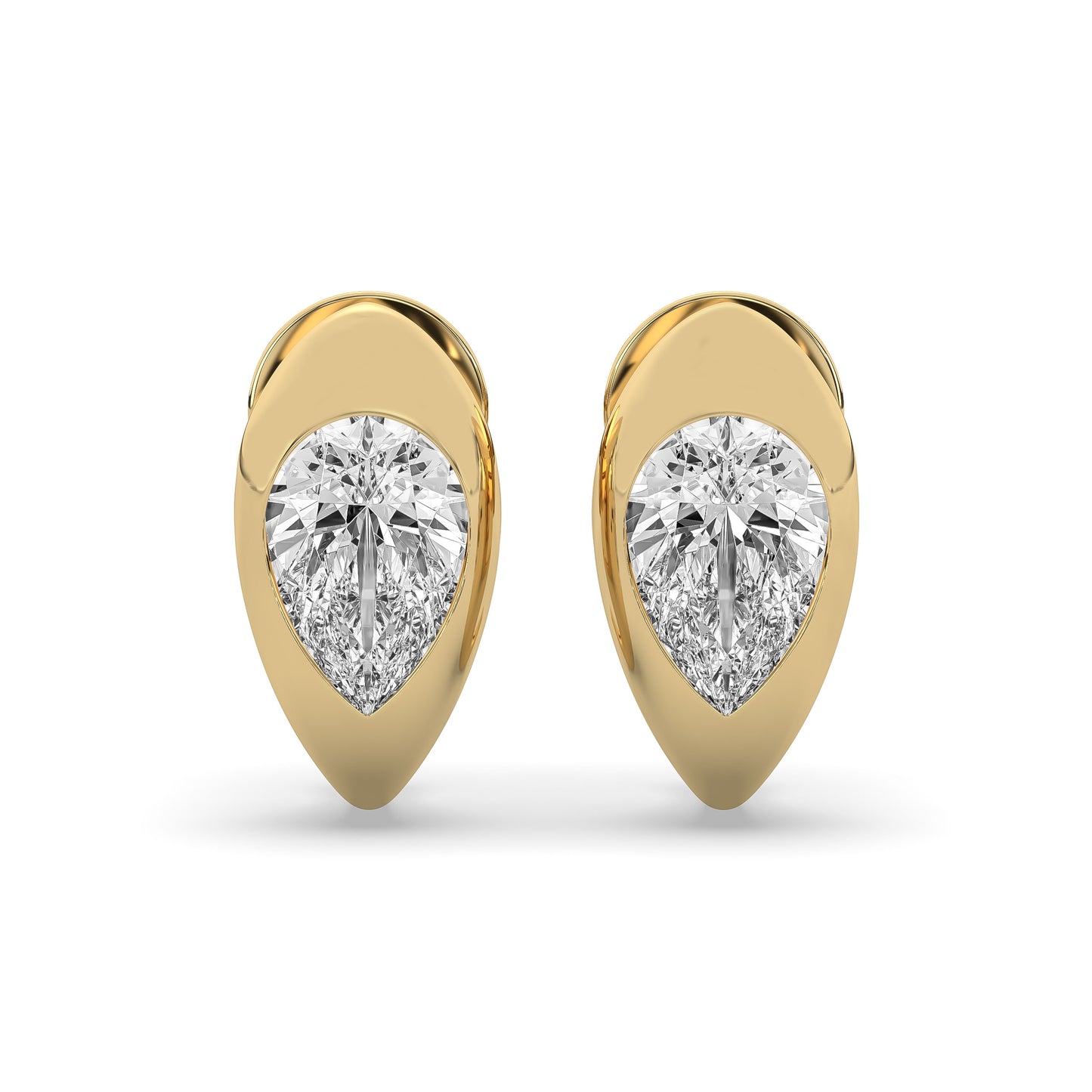 Large Pear Stuggies (1.0CT)