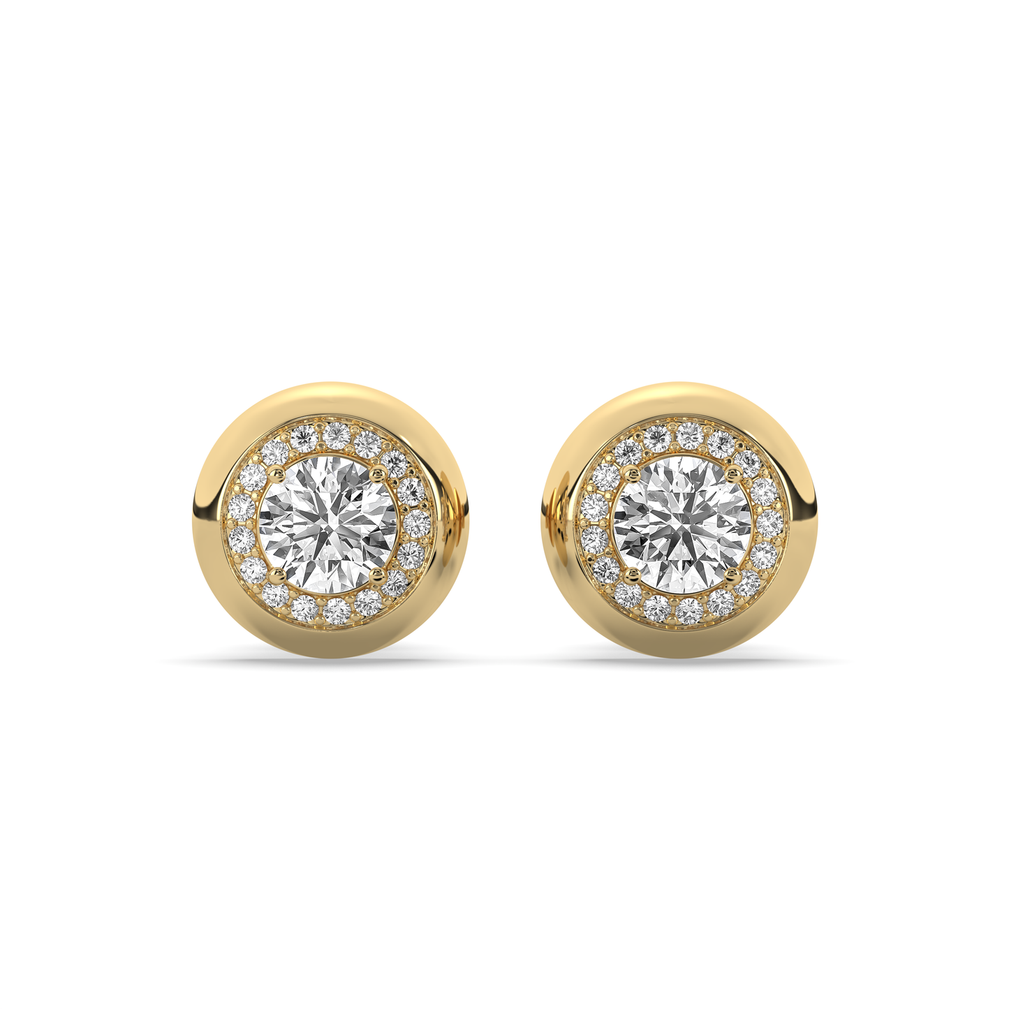 Diana Diamond Stud Earrings