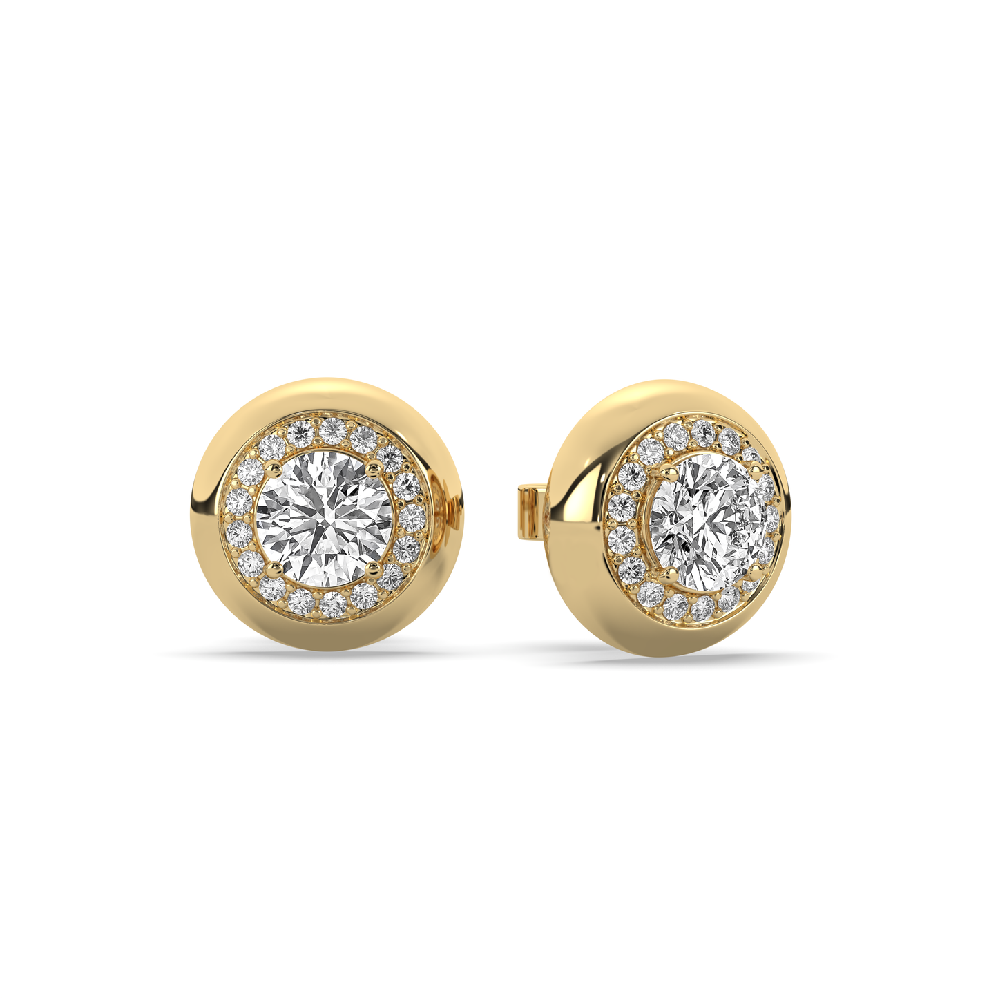 Diana Diamond Stud Earrings
