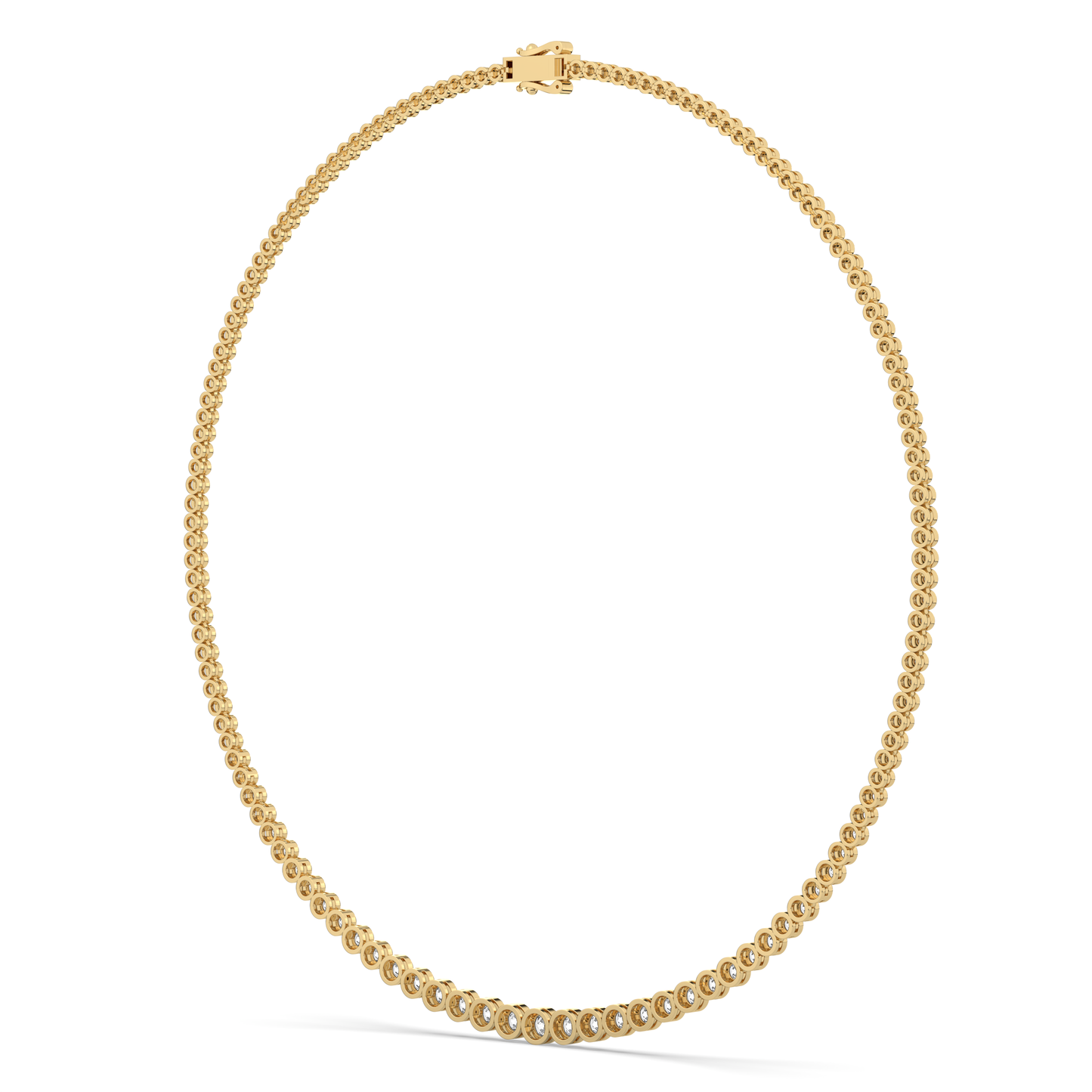 Diamond Graduated Tennis Necklace