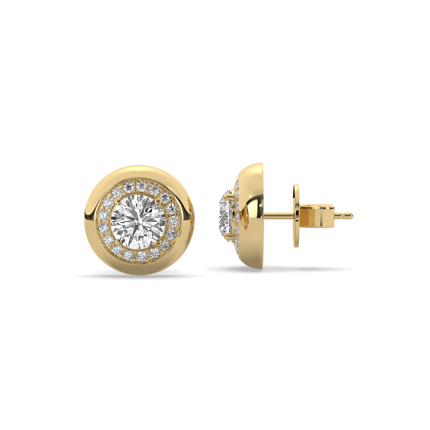 Diana Diamond Stud Earrings