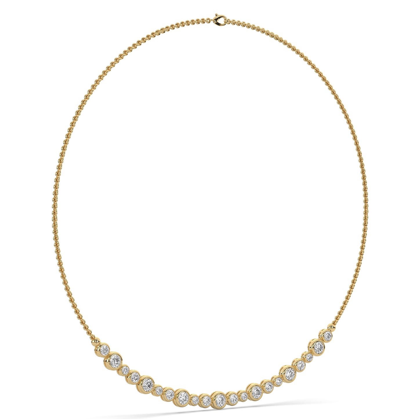 Diamond Bubble Necklace