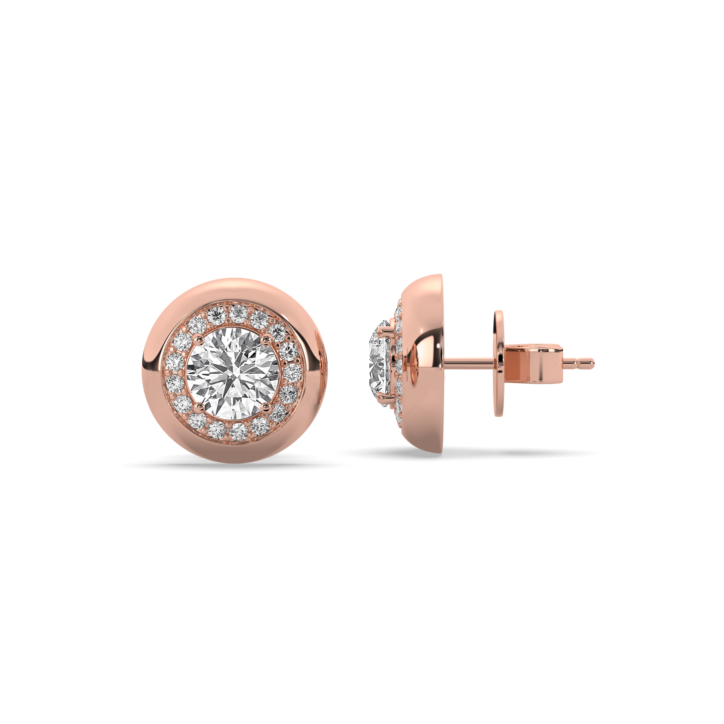 Diana Diamond Stud Earrings