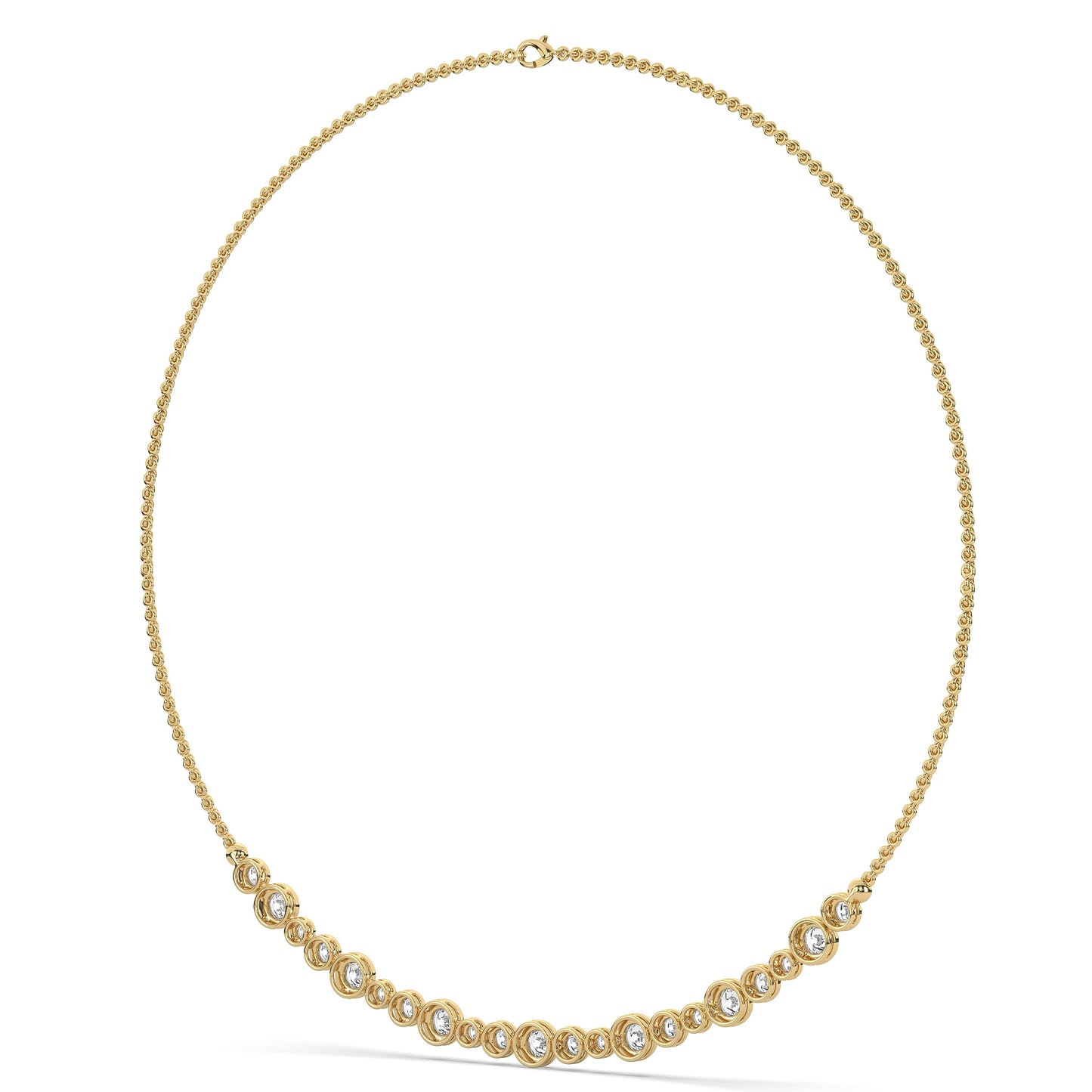 Diamond Bubble Necklace