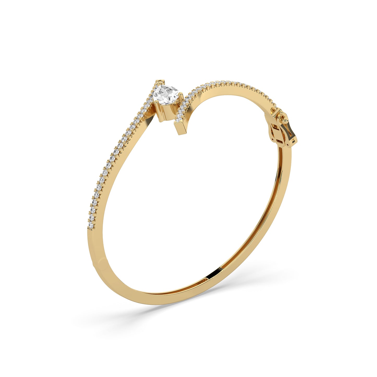 Pear Diamond Kelly Cuff