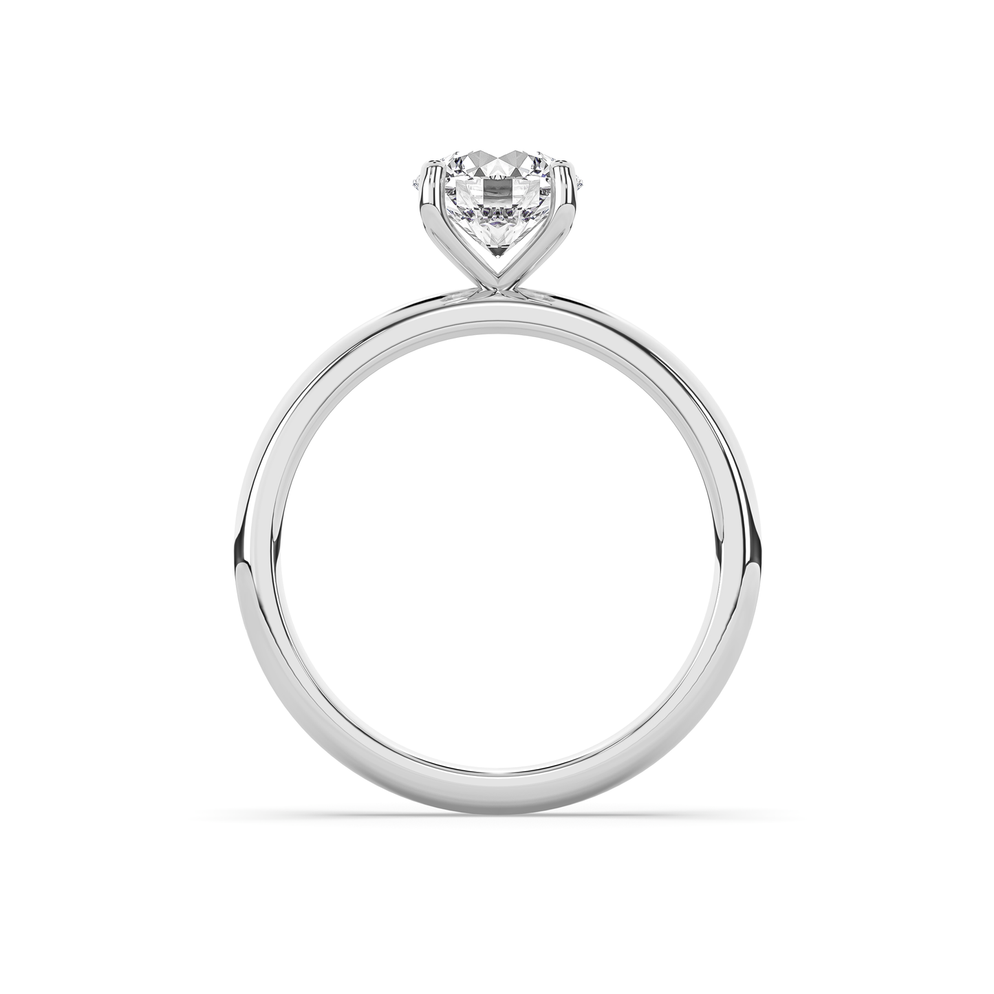 Alva Round Diamond Solitaire Ring