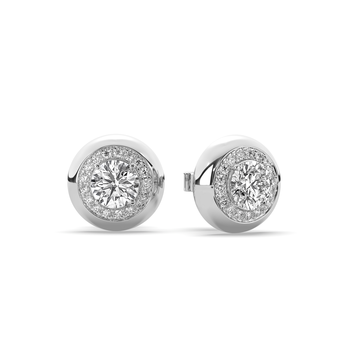 Diana Diamond Stud Earrings