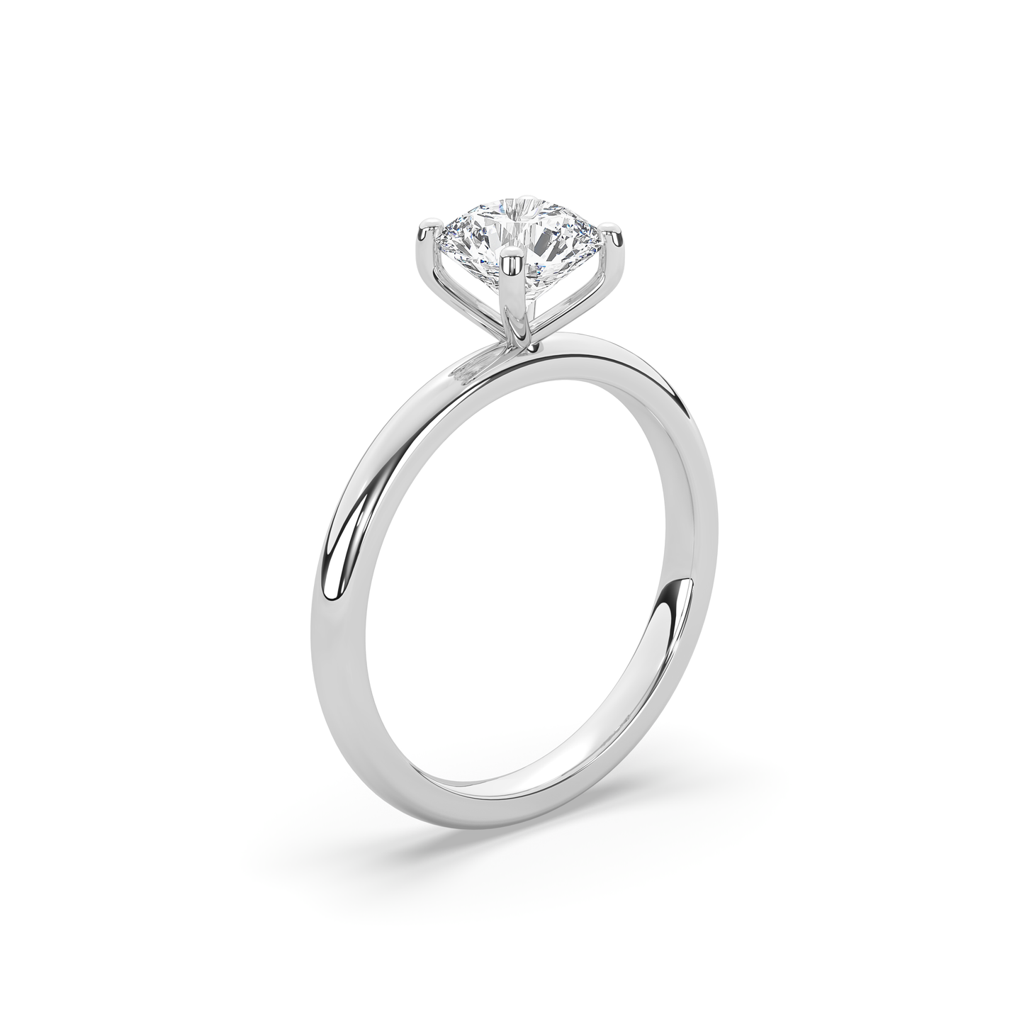Alva Round Diamond Solitaire Ring