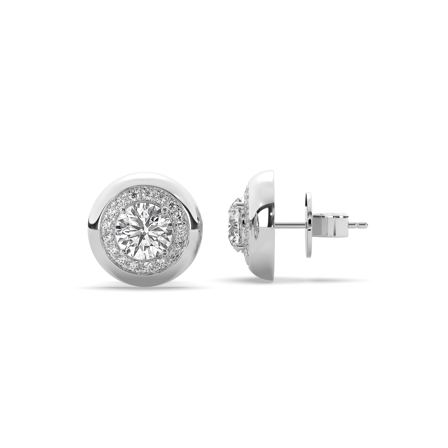 Diana Diamond Stud Earrings