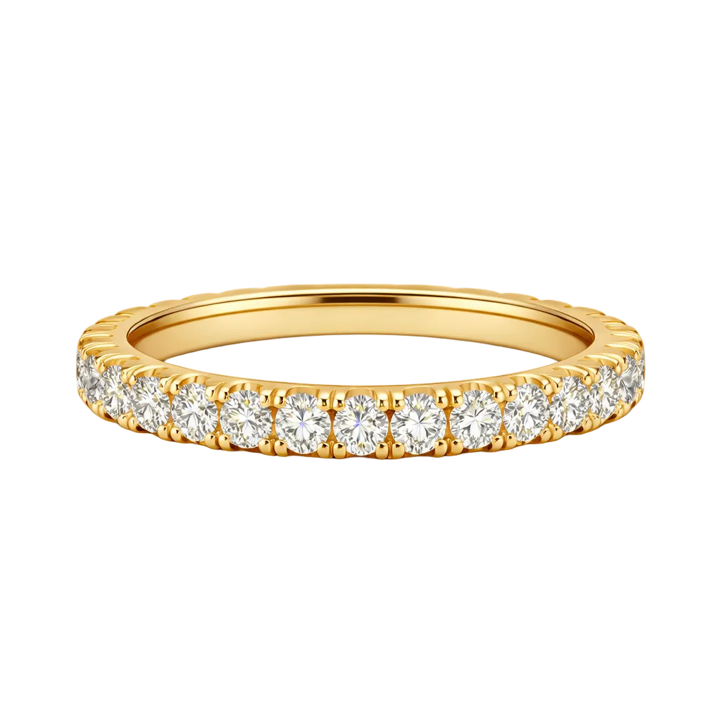 DRD Rose Gold Diamond Eternity Band