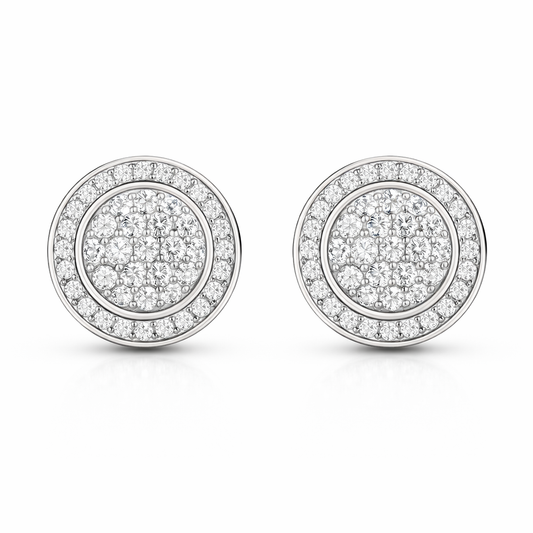 Pavé Diamond Studs