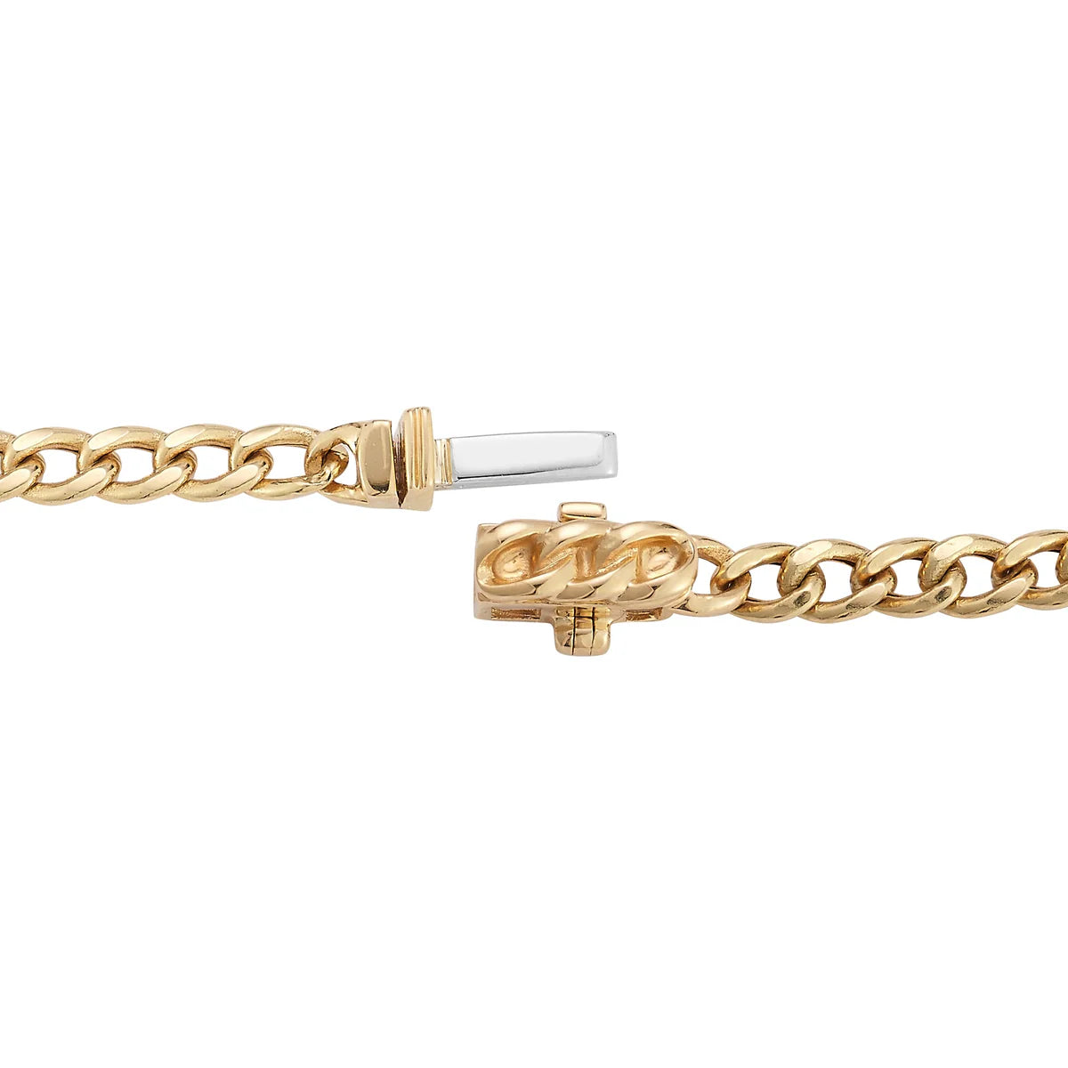 Sylvie Rose Cuban Chain Bar Bracelet