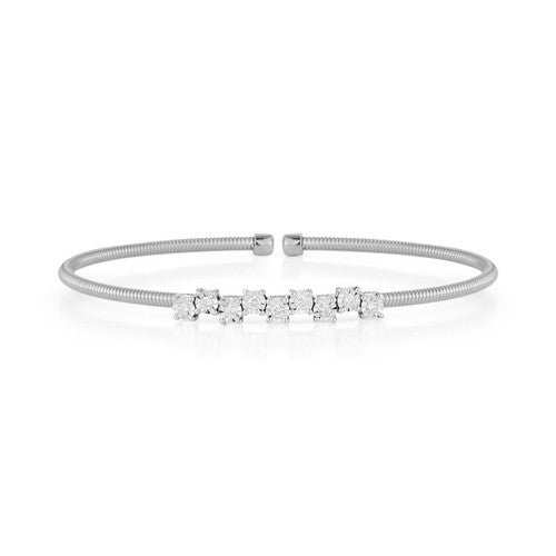 Ava Bea Zig Zag Flexi Cuff Bracelet