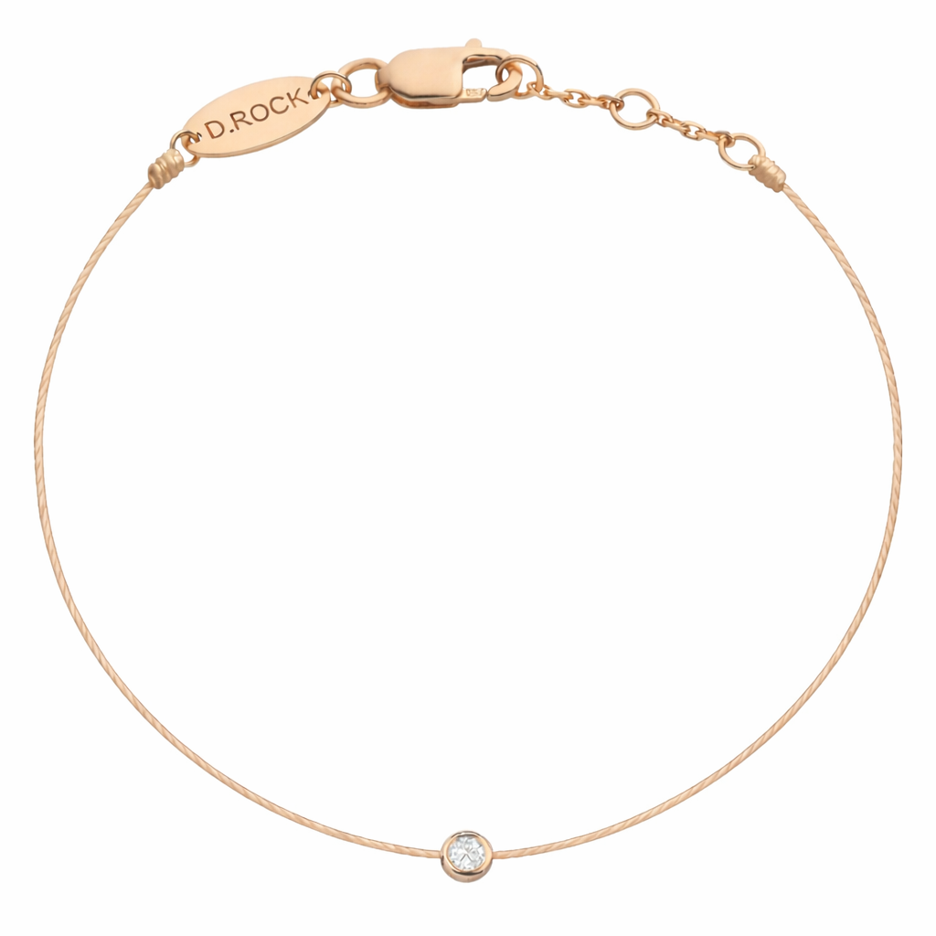 I AM Mini Bezel Cord Bracelet
