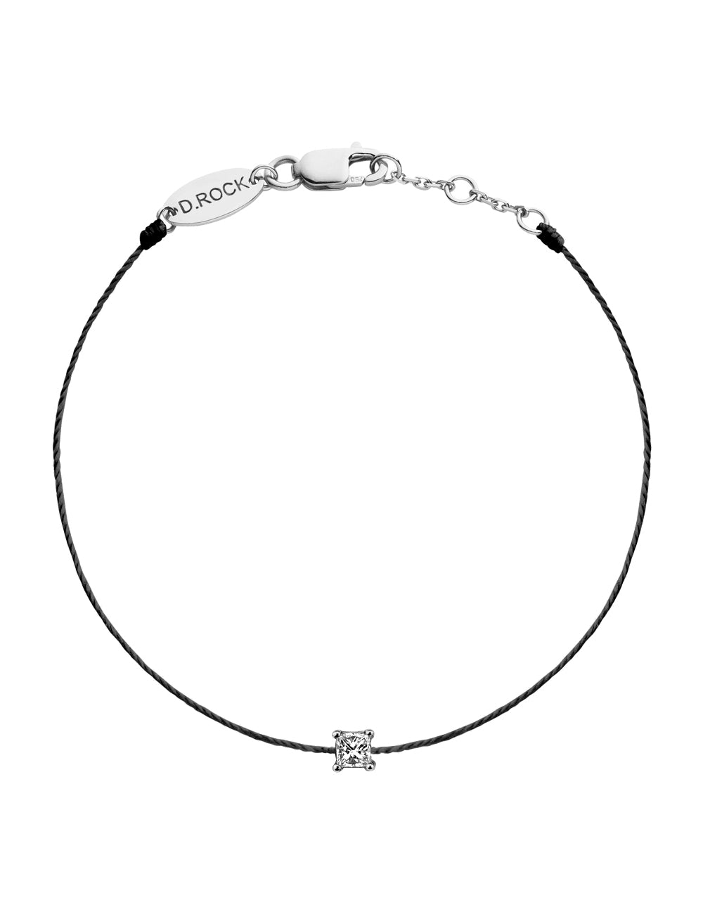 I Am Princess Cut Diamond Bracelet