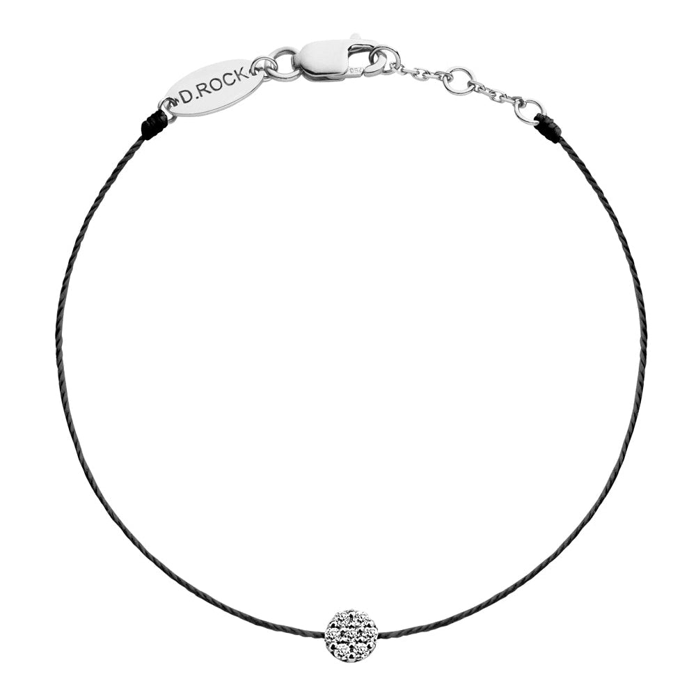 I Am Diamond Flower Bracelet
