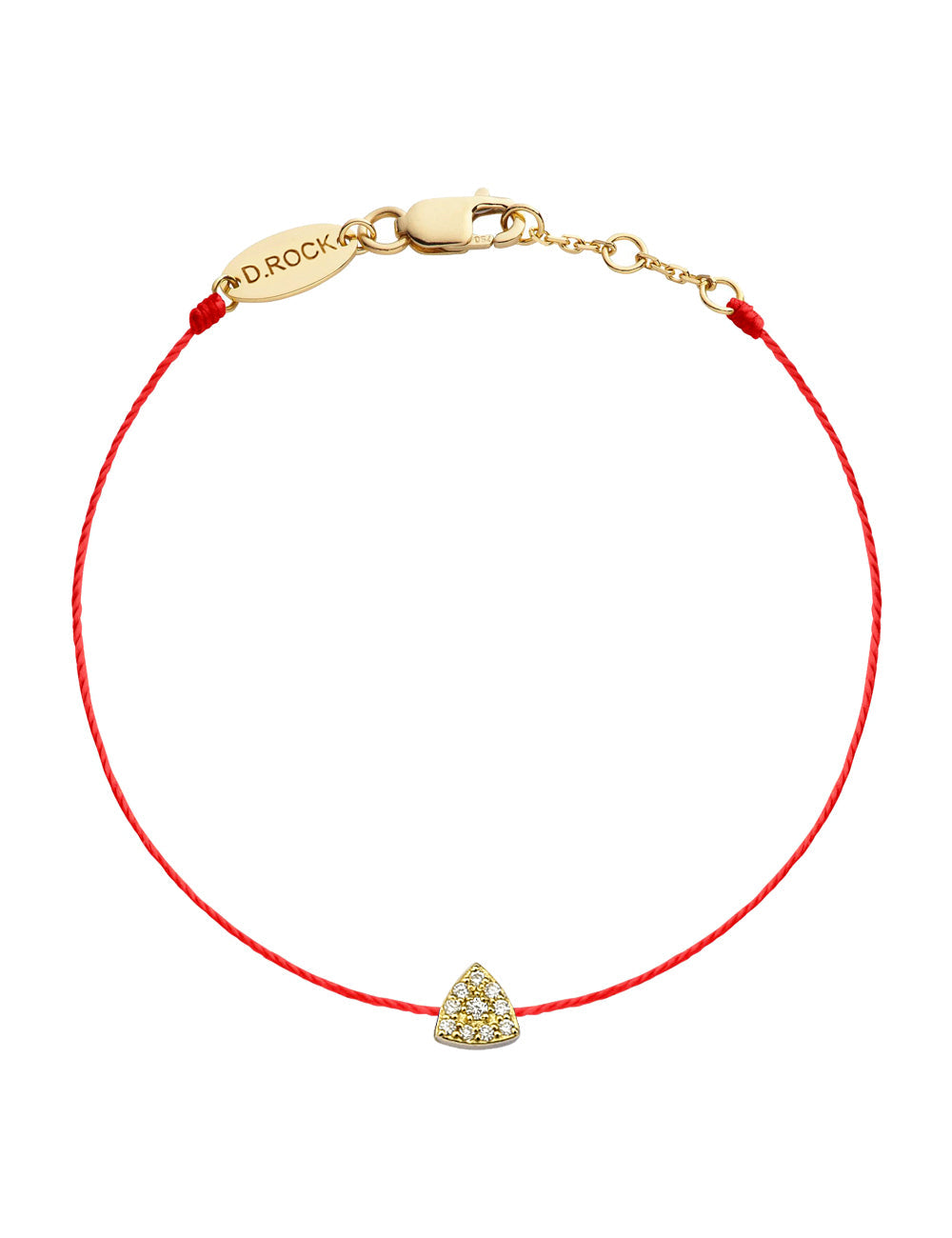I Am Pavé Triangle Bracelet