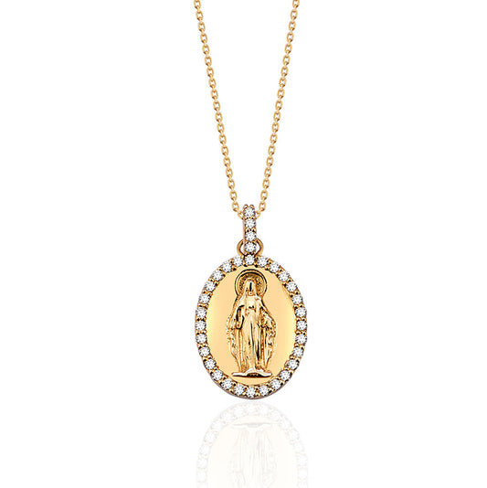 Diamond Miraculous Medal