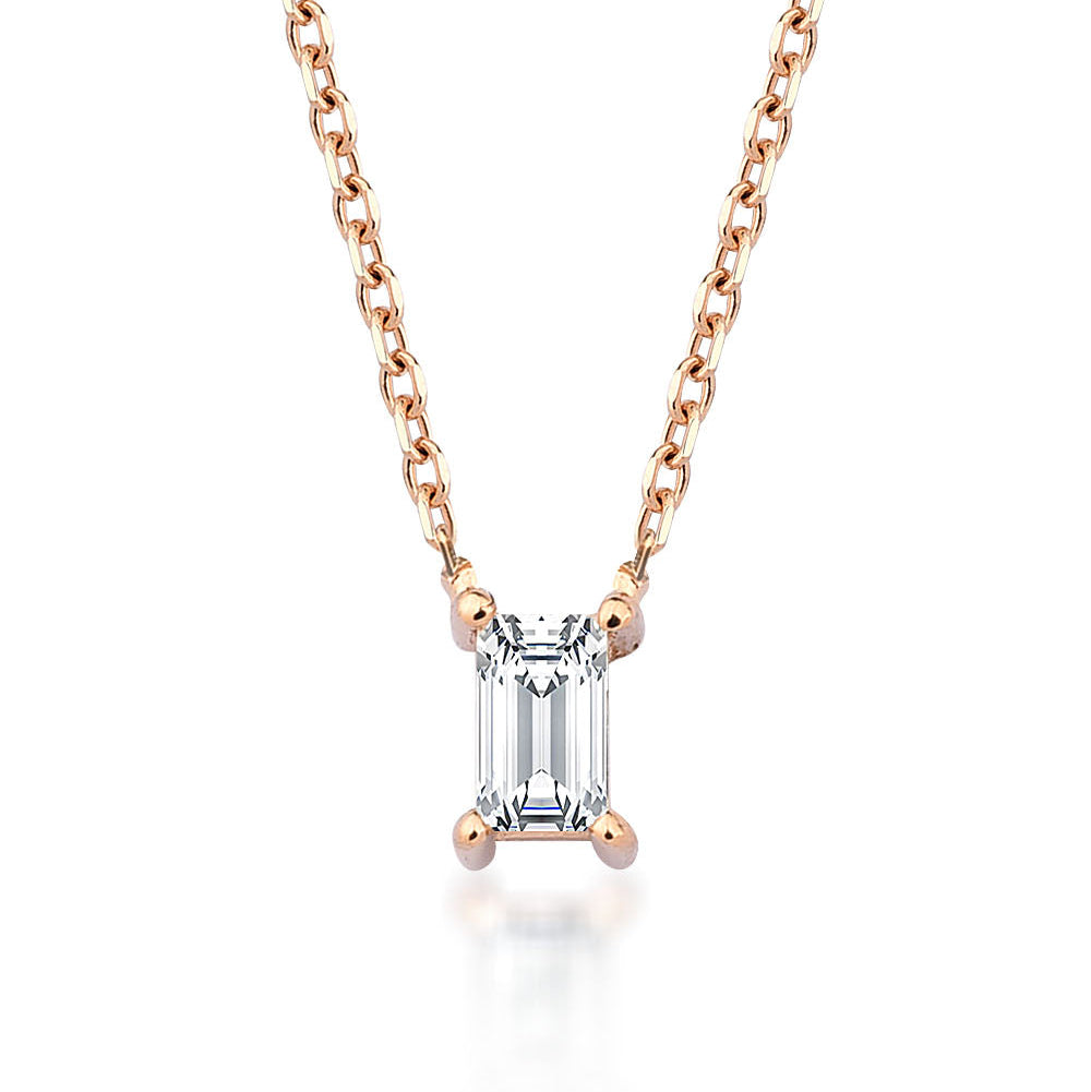 DROCK Emerald Diamond Necklace