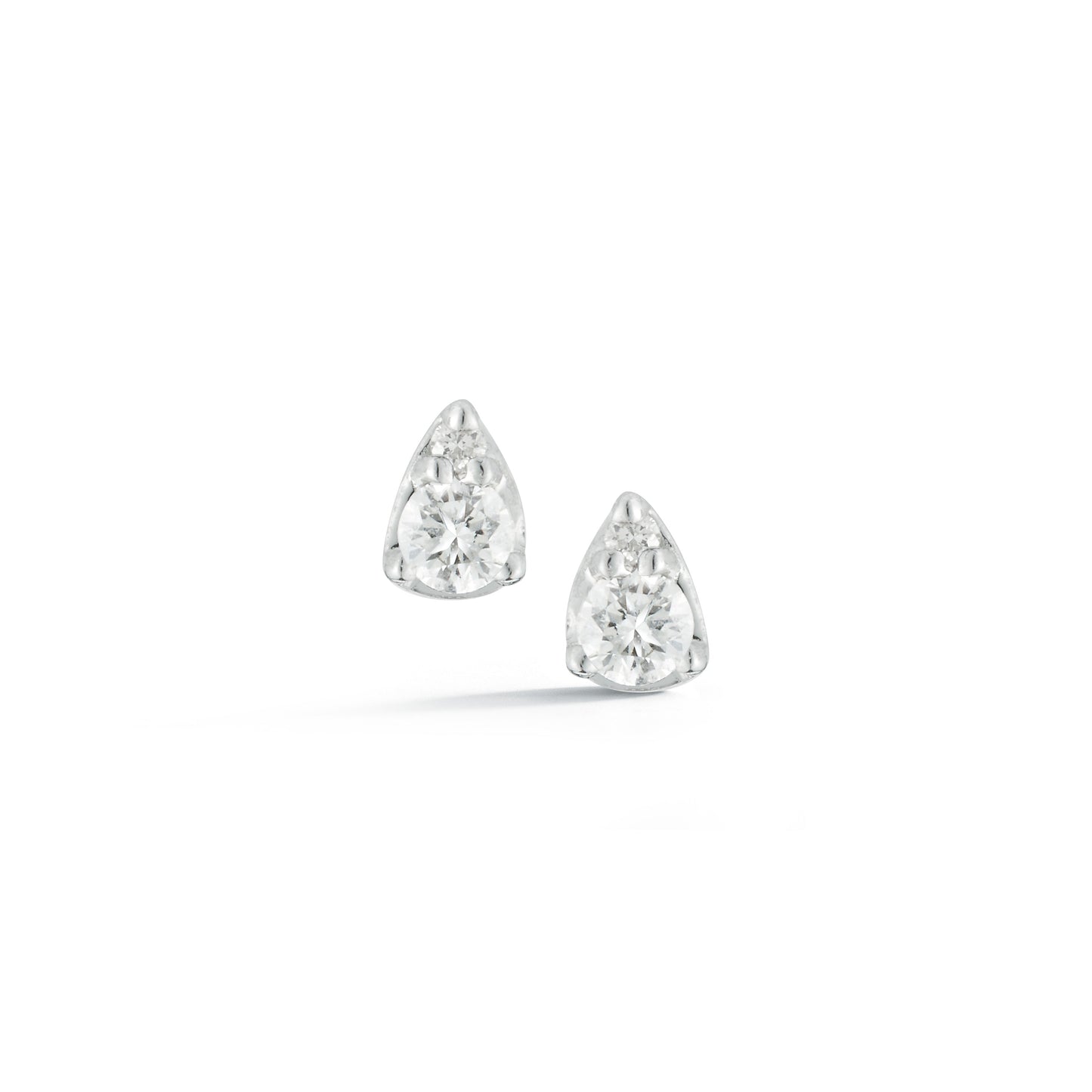 DRD Diamond Mini Teardrop Stud Earring