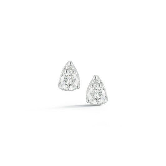 DRD Diamond Mini Teardrop Stud Earring