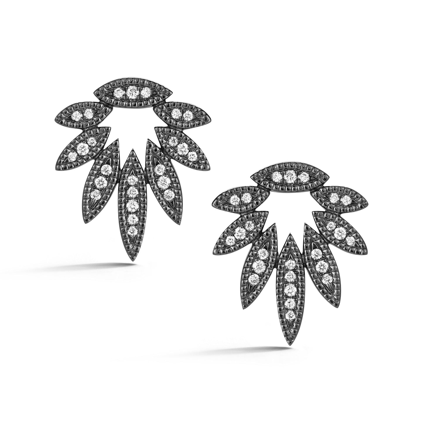 DRD Black Rodium Diamond Studs
