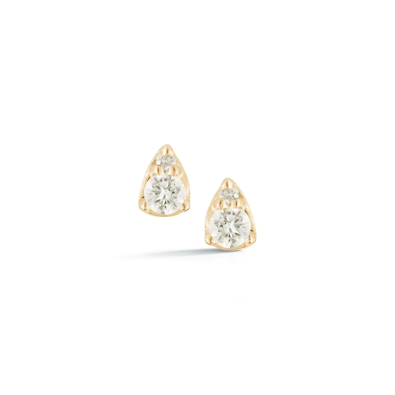 DRD Diamond Mini Teardrop Stud Earring