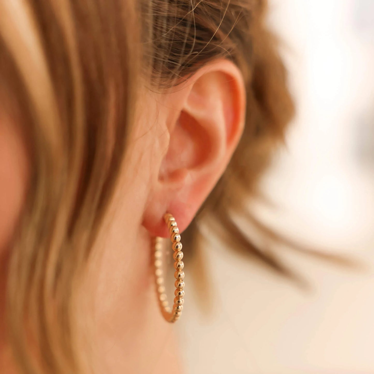 Poppy Rae Large Hoops