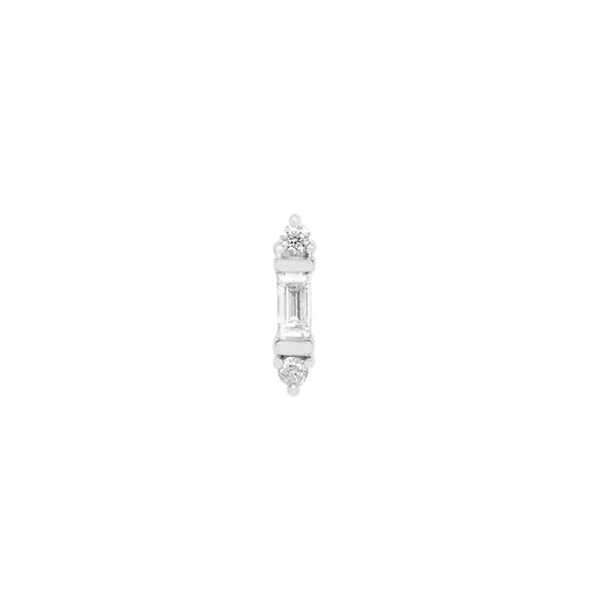 Djula Baguette & Round Bar Piercing