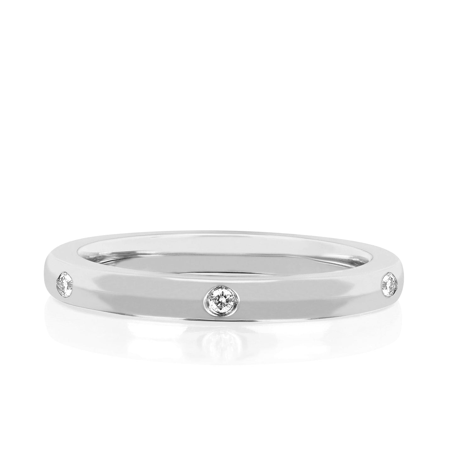 EF Collection 3 Diamond Stack Ring