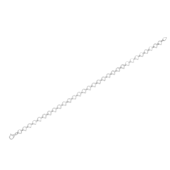 EF-Collection Open Teardrop Bracelet