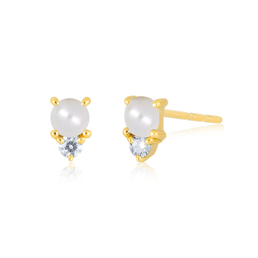 EF-Collection Pearl Birthstone Stud