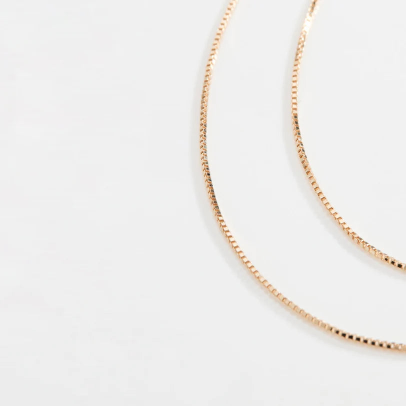 EF-Collection Double Strand Liquid Gold Necklace