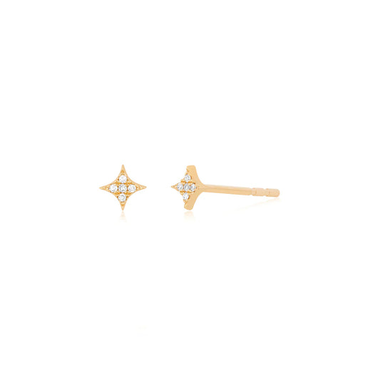 EF-Collection Diamond Sparkle Stud Earring