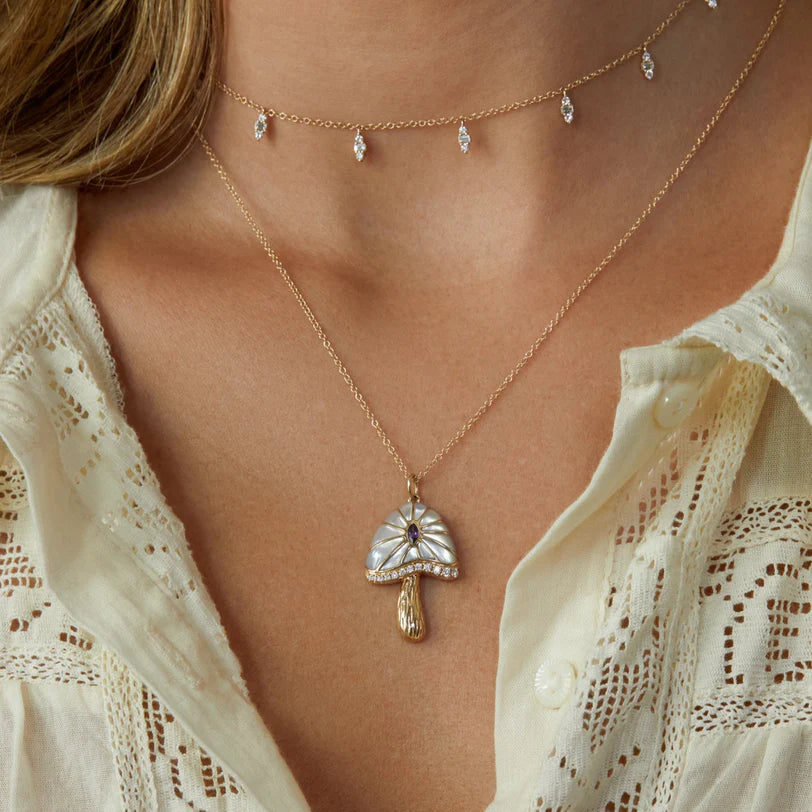 EF-Collection Diamond Mia Necklace