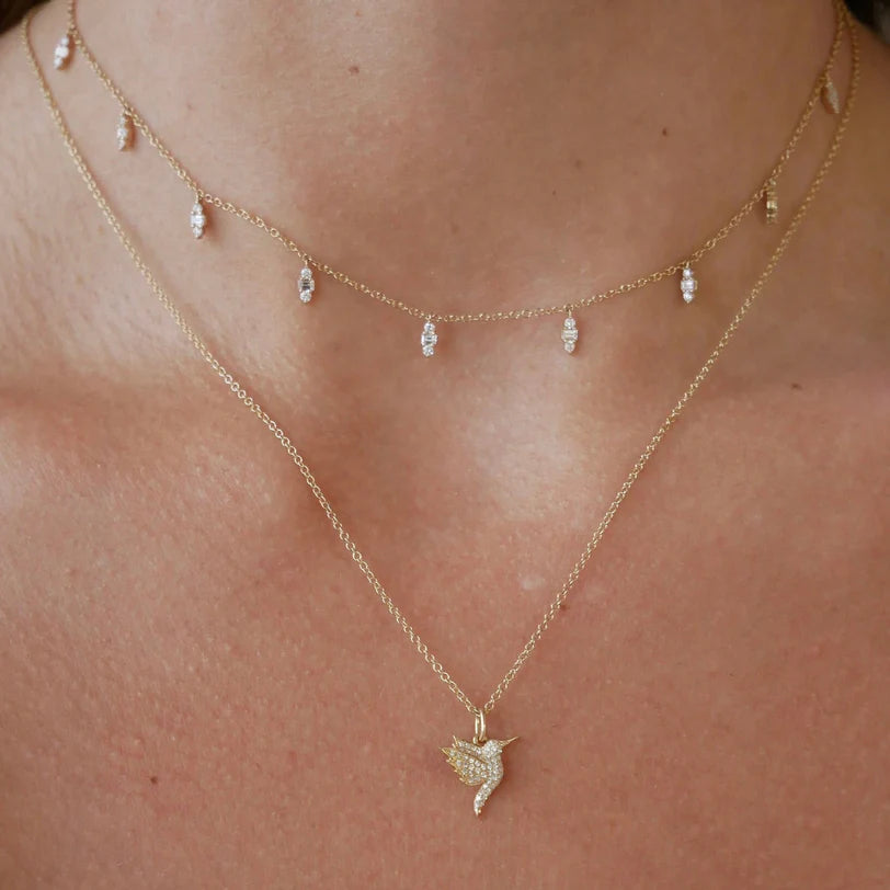 EF-Collection Diamond Mia Necklace