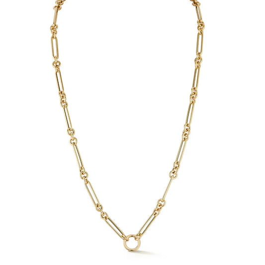 EF-Collection Mixed Chain Enhanced Necklace