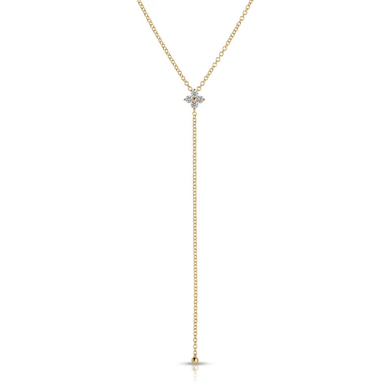 EF-Collection Diamond Fleur Lariat