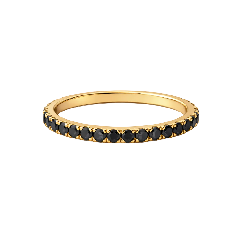 Black Diamond Eternity Band