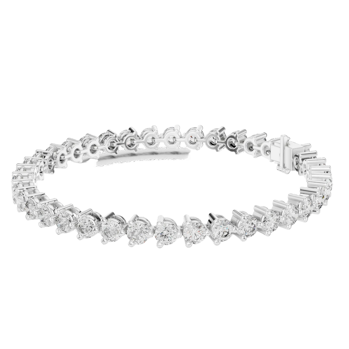 Martini Diamond Tennis Bracelet