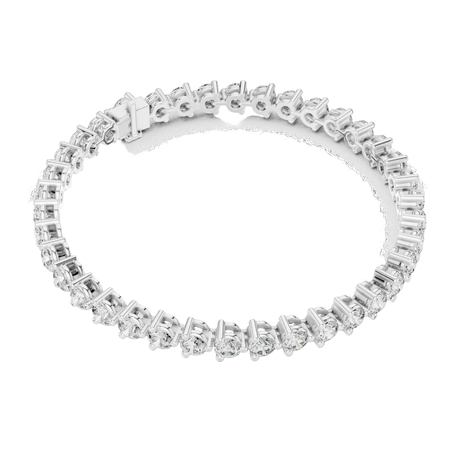 Martini Diamond Tennis Bracelet