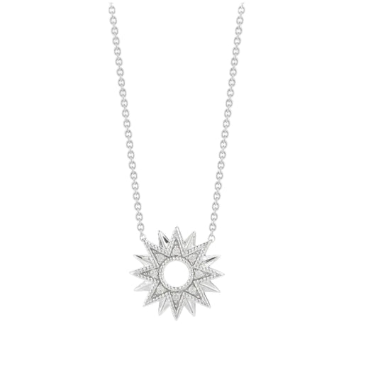 DRD Diamond Sun Necklace